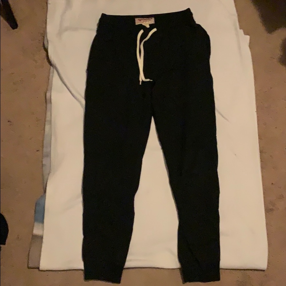 Black joggers